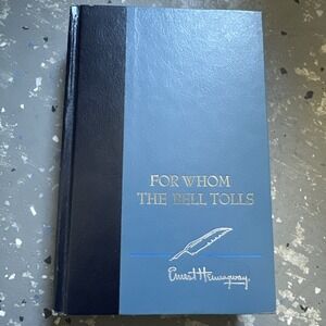 For Whom The Bell Tolls Ernest Hemingway 1968 Hardcover  Good